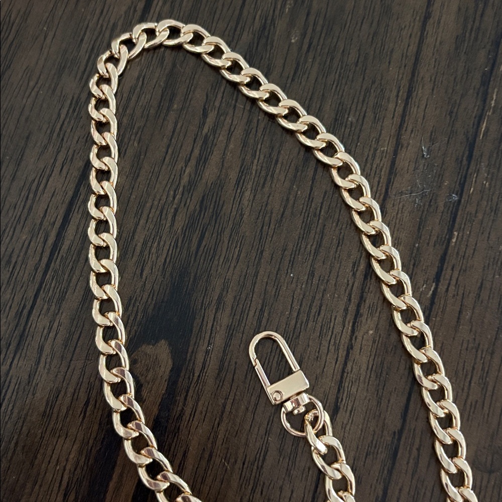 New 24” Gold Chain Bag Replacement Strap - Picture 3 of 3